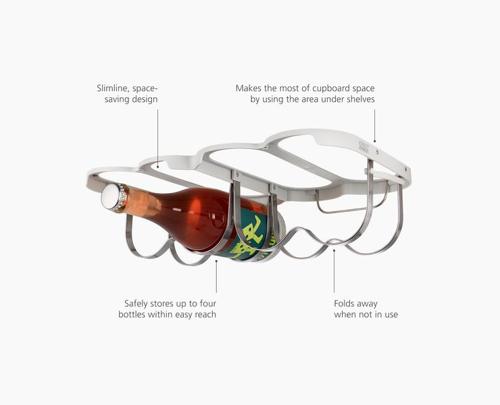 Joseph Joseph - Cradle Folding Wine Bottle Storage