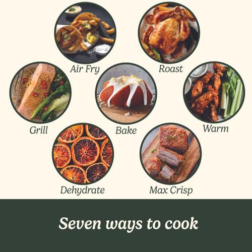 Cuisinart - XXL Dual Zone Air Fryer PFAS Free10.4L (AFD-10OBLXA)