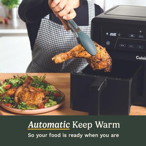 Cuisinart - XXL Dual Zone Air Fryer PFAS Free10.4L (AFD-10OBLXA)