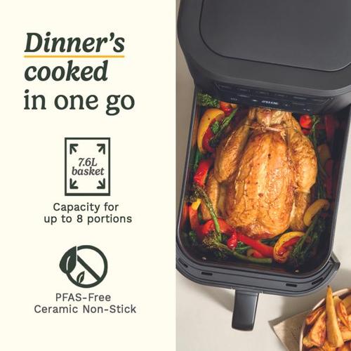 Cuisinart - Compact Max Air Fryer PFAS Free 7.6L (AFS-8OBLXA)