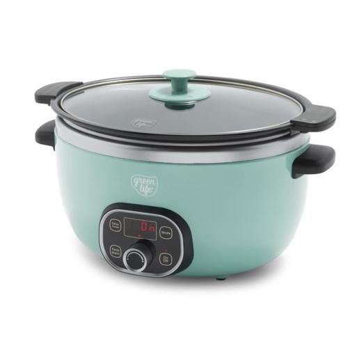Greenlife - Slow Cooker Duo - Turquoise