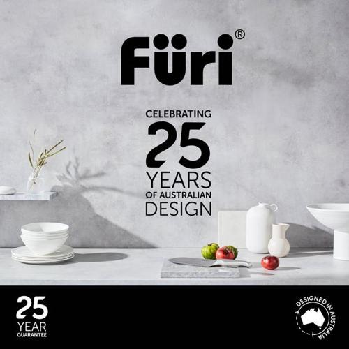 Furi - Stone Knife Block Snow Terrazzo Set 5 Piece