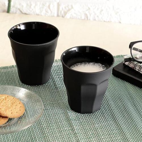 Duralex - Picardie Black Tumbler 90ml - Set 6