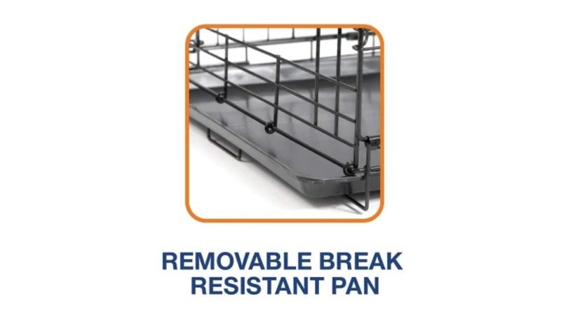 Dog Crate - Pro Valu #2000 60 x 45 x 50cm (Black)