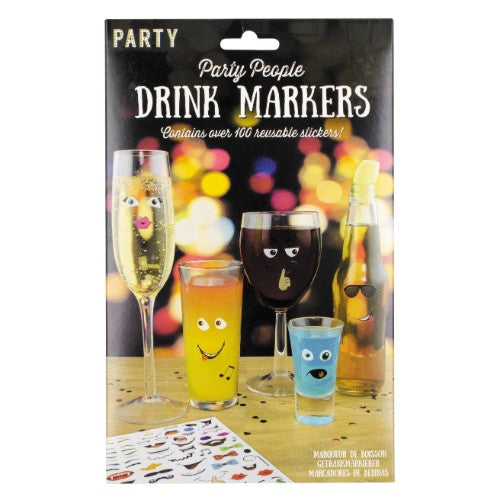Party People Drink Markers Set