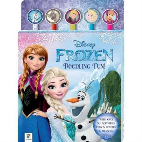 Disney Frozen 5-Pencil and Eraser Activity Set