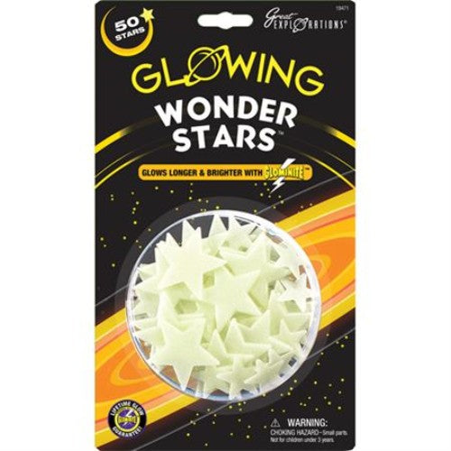 Great Explorations Glow In The Dark Wonder Stars (Pack of 2)