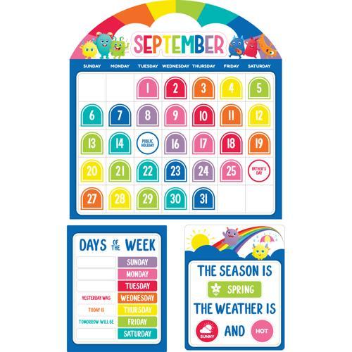 LCBF Giggle & Grow Calendar Bulletin Board Set