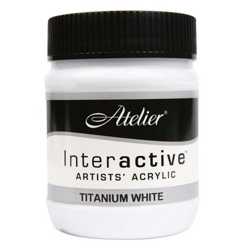 A2 Lightfast Heavybody Acrylic 250ml Titanium White