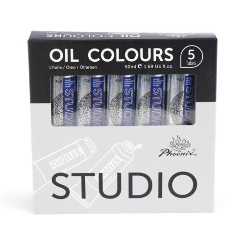 Phoenix Oil Paint 50ml Phthalo Blue (450)