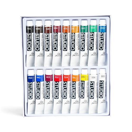 Phoenix Oil Paint 18x12ml Set