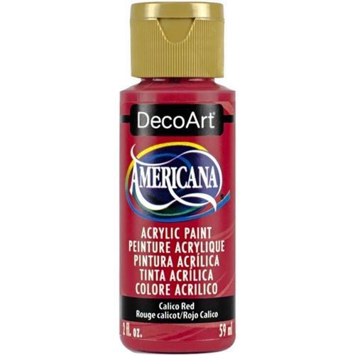 DecoArt Americana Acrylic 59ml (2oz) Calico Red