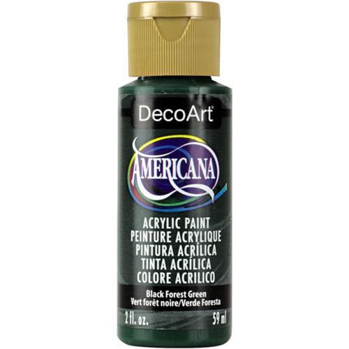 DecoArt Americana Acrylic 59ml (2oz) Black Forest Green