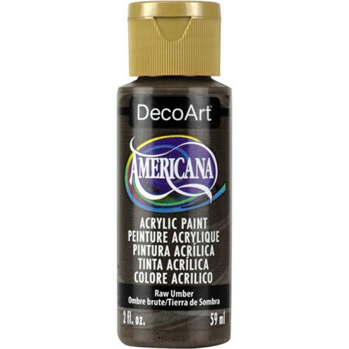 DecoArt Americana Acrylic 59ml (2oz) Raw Umber