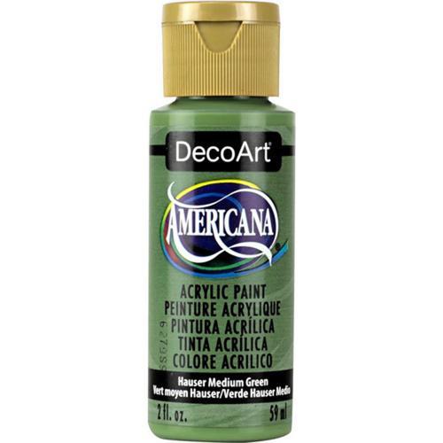 DecoArt Americana Acrylic 59ml (2oz) Medium Hauser Green
