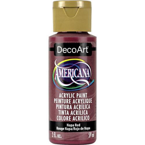 DecoArt Americana Acrylic 59ml (2oz) Napa Red