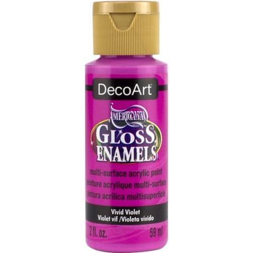 DecoArt Americana Gloss Enamel 59ml (2oz) Vivid Violet