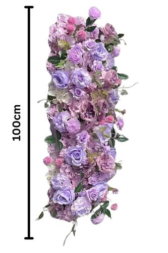 Mixed Wedding Flower Roll Set of 2 - Purple