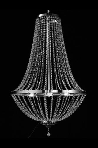 24V LED Chandelier Set of 2 Size 80D × 110cmH - pure white