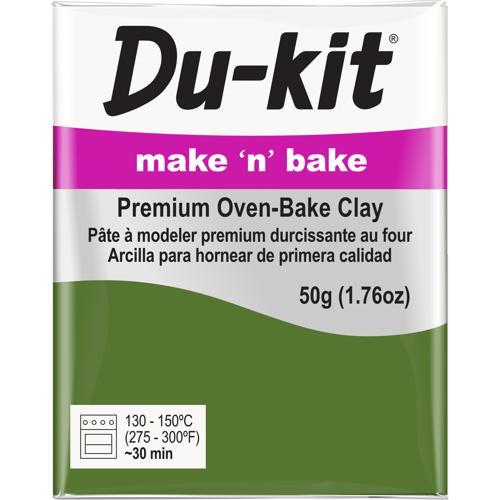 Du-kit Polymer Modelling Clay 50gm Leaf Green