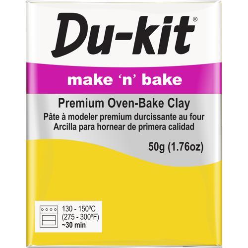 Du-kit Polymer Modelling Clay 50gm Lemon