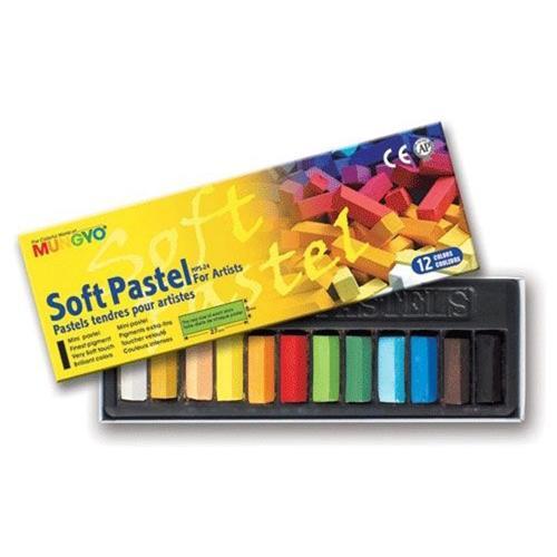 Mungyo Artists Soft Pastels Half Size 12 Pack