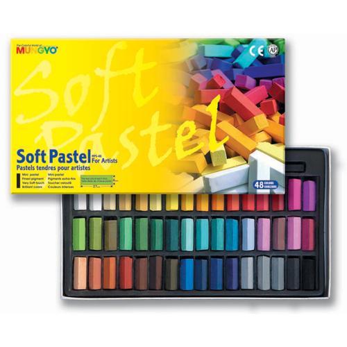 Mungyo Artists Soft Pastels Half Size 48 Pack