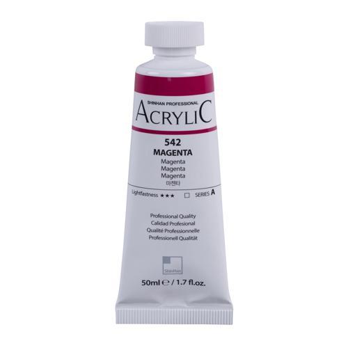 ShinHan Professional Acrylic Paint 50ml Magenta 542