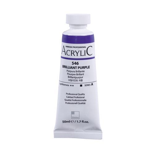 ShinHan Professional Acrylic Paint 50ml Brilliant Purple 546