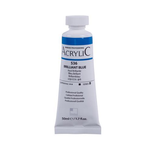 ShinHan Professional Acrylic Paint 50ml Brilliant Blue 536