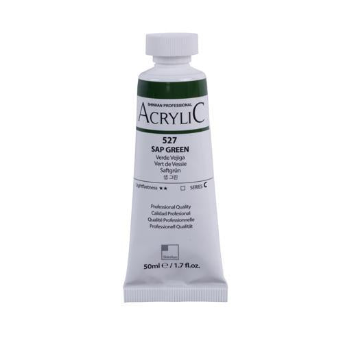 ShinHan Professional Acrylic Paint 50ml Sap Green 527