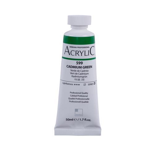 ShinHan Professional Acrylic Paint 50ml Cadmium Green 599