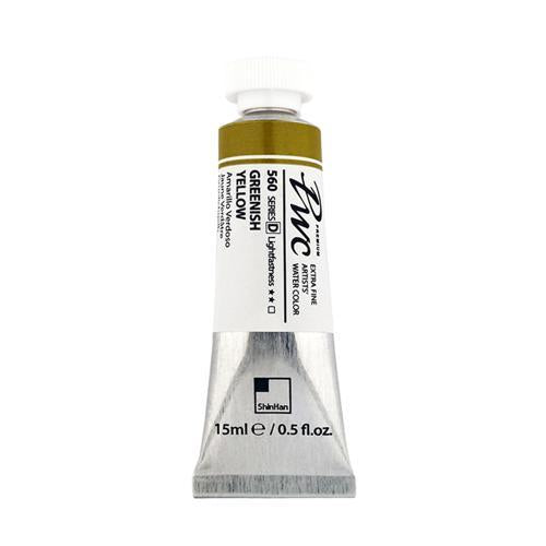 ShinHan PWC Extra Fine Watercolour Paint 15ml Greenish Yellow 560