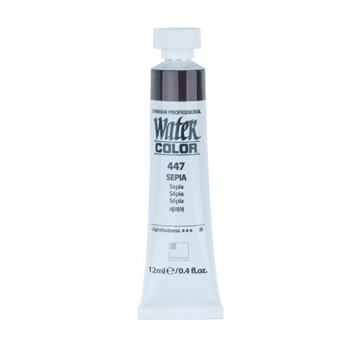 ShinHan Professional Watercolour Paint 12ml Sepia 447