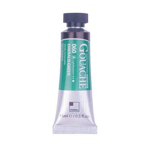 ShinHan Professional Designer Gouache Paint 15ml Emerald Green 060