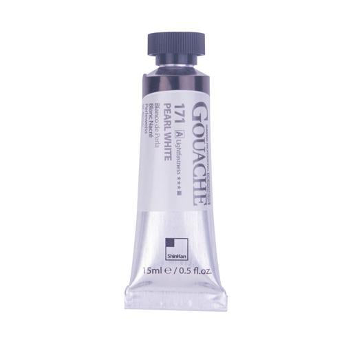ShinHan Professional Designer Gouache Paint 15ml Pearl White 171