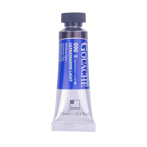ShinHan Professional Designer Gouache Paint 15ml Ultramarine Light 096