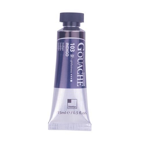 ShinHan Professional Designer Gouache Paint 15ml Indigo 103