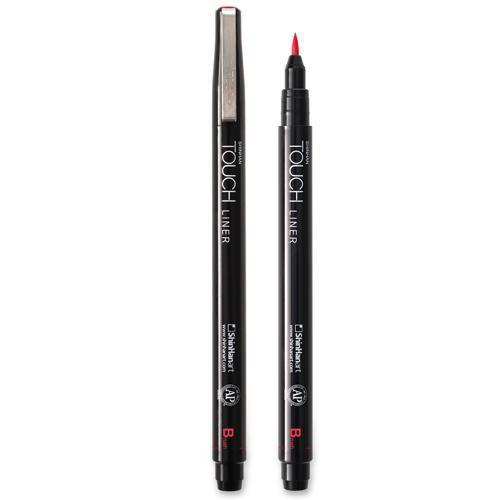ShinHan Touch Liner Marker Brush Red