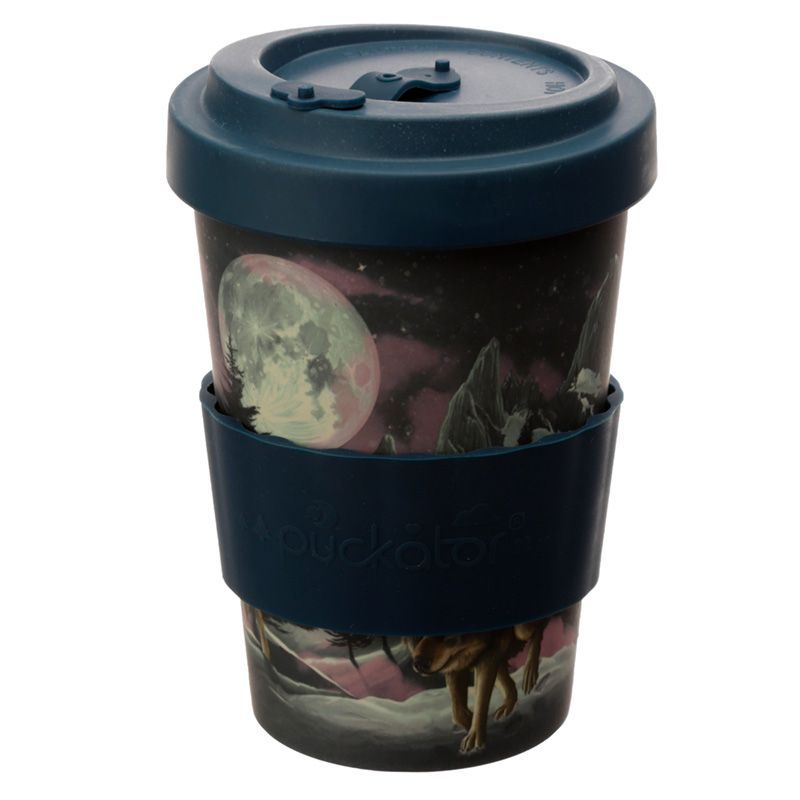 Biodegradable Travel Mug - Wolf (400ml)