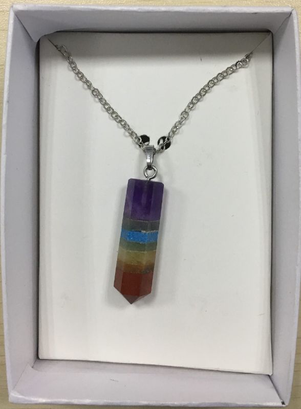 Chakra Stone Pendants (Set of 12)