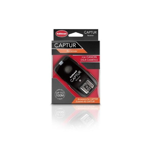 Hahnel Captur Receiver for Canon enables wireless control of multiple flashes, enhancing photography flexibility and creativity.