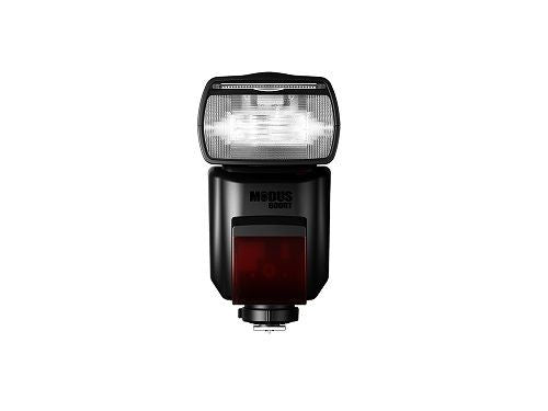 Hahnel Modus 600RT MKII Wireless Kit for Nikon with Extreme Li-Ion Battery, fast recycle time, and 2.4GHz wireless connectivity.