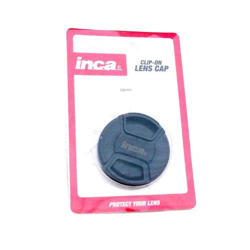 INCA 58MM LENS CAP CLIP ON