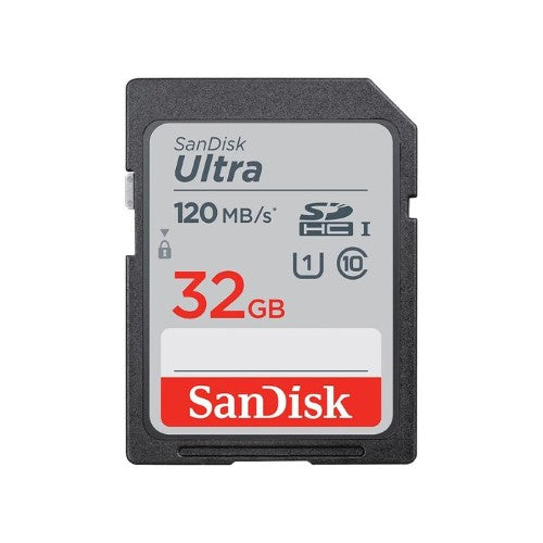 SANDISK ULTRA SDHC 32GB C10 UHS-I 120MB/S