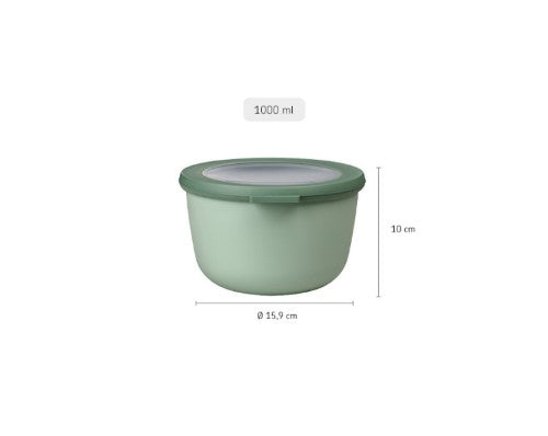 Cirqula Round 1000ml Nordic Sage - Mepal