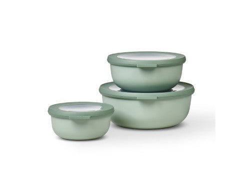 Cirqula Round Small Set 3 Piece Nordic Sage - Mepal