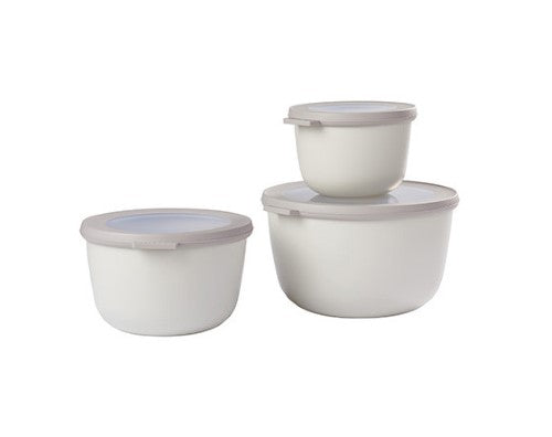 Cirqula Round Large Set 3 Piece Nordic White - Mepal