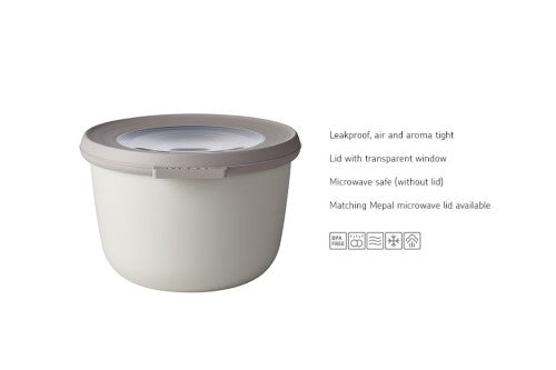 Cirqula Round Large Set 3 Piece Nordic White - Mepal