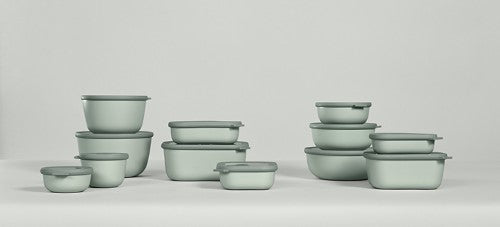 Cirqula Rectangle 2000ml Nordic White - Mepal